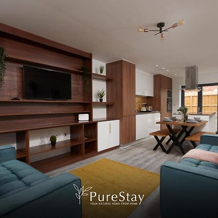 Stunning 5 Bed Manchester House With Parking By Purestay Short Lets & Serviced Accommodation Kültér fotó