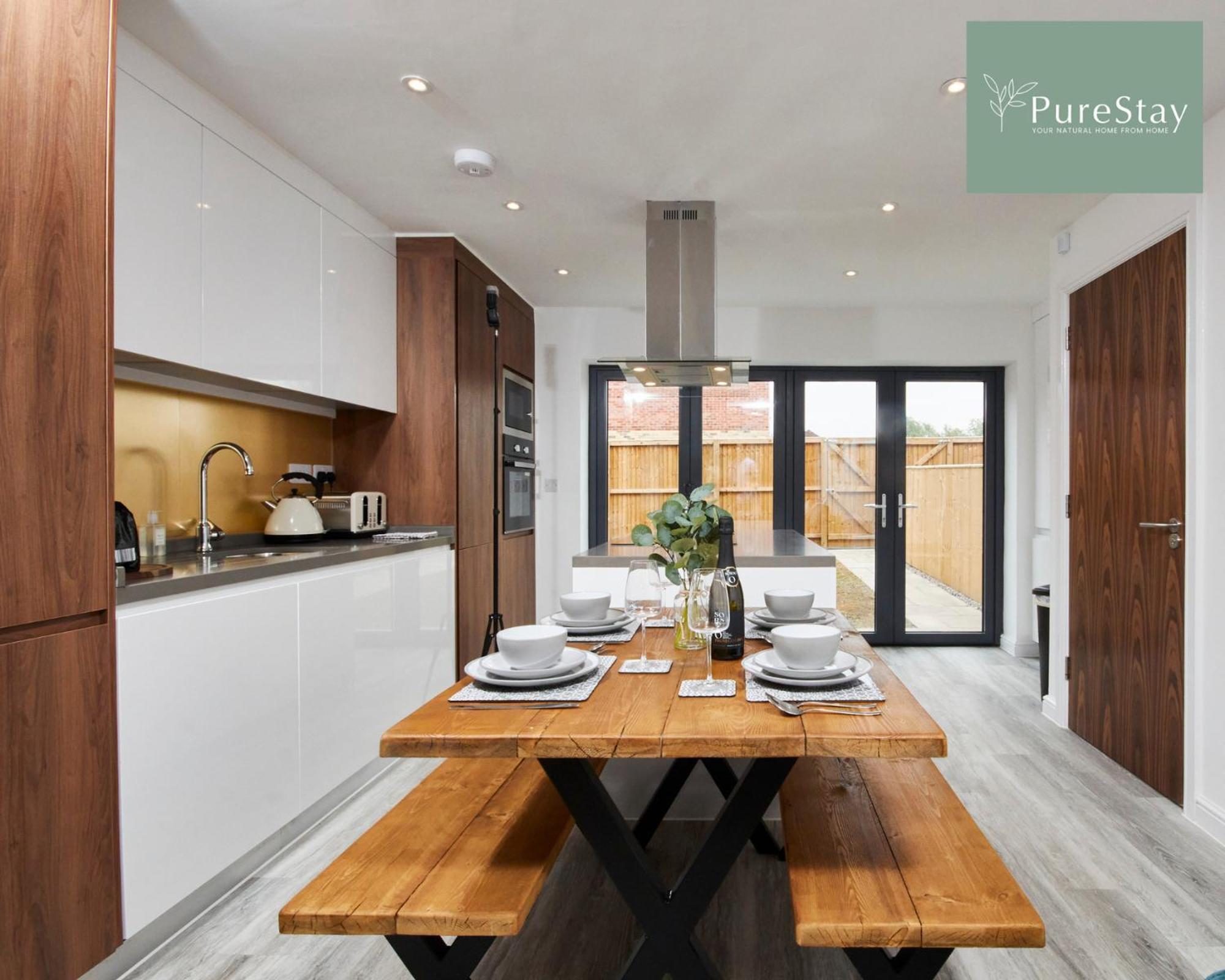 Stunning 5 Bed Manchester House With Parking By Purestay Short Lets & Serviced Accommodation Kültér fotó