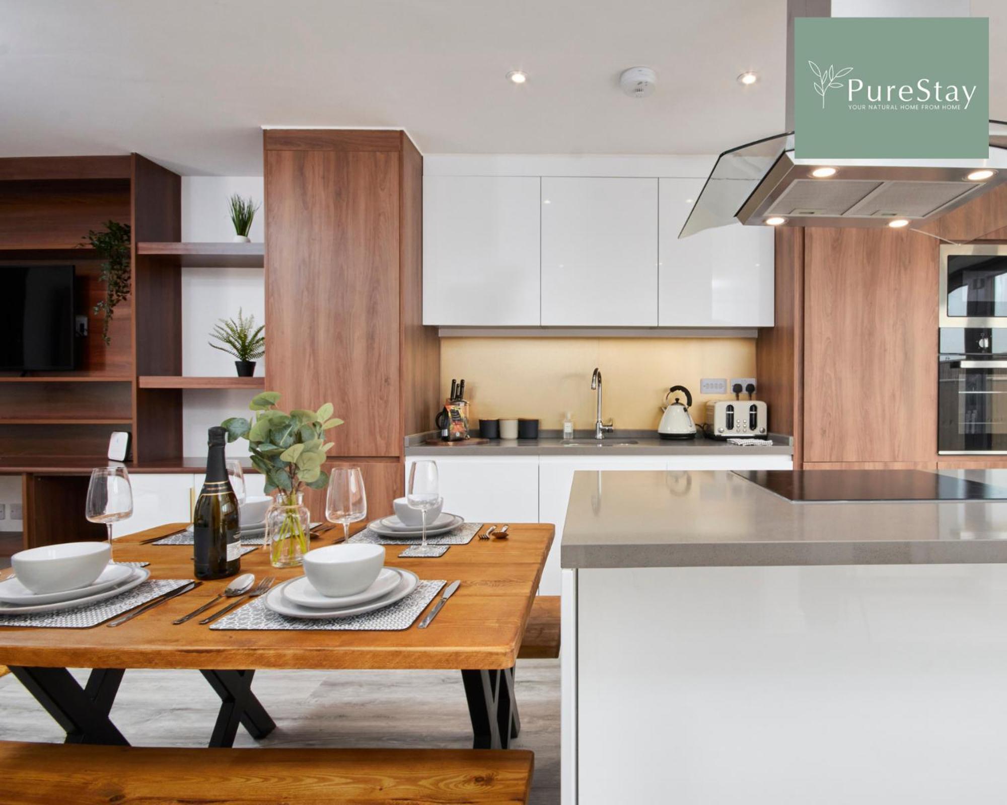 Stunning 5 Bed Manchester House With Parking By Purestay Short Lets & Serviced Accommodation Kültér fotó