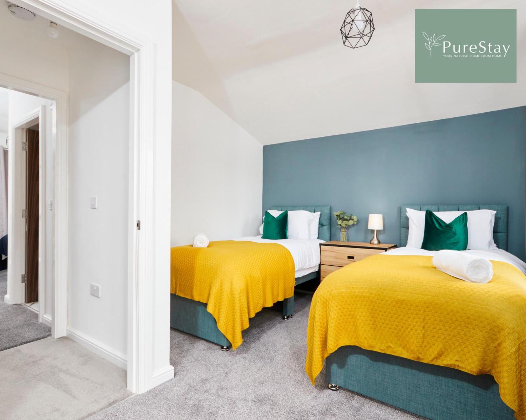 Stunning 5 Bed Manchester House With Parking By Purestay Short Lets & Serviced Accommodation Kültér fotó