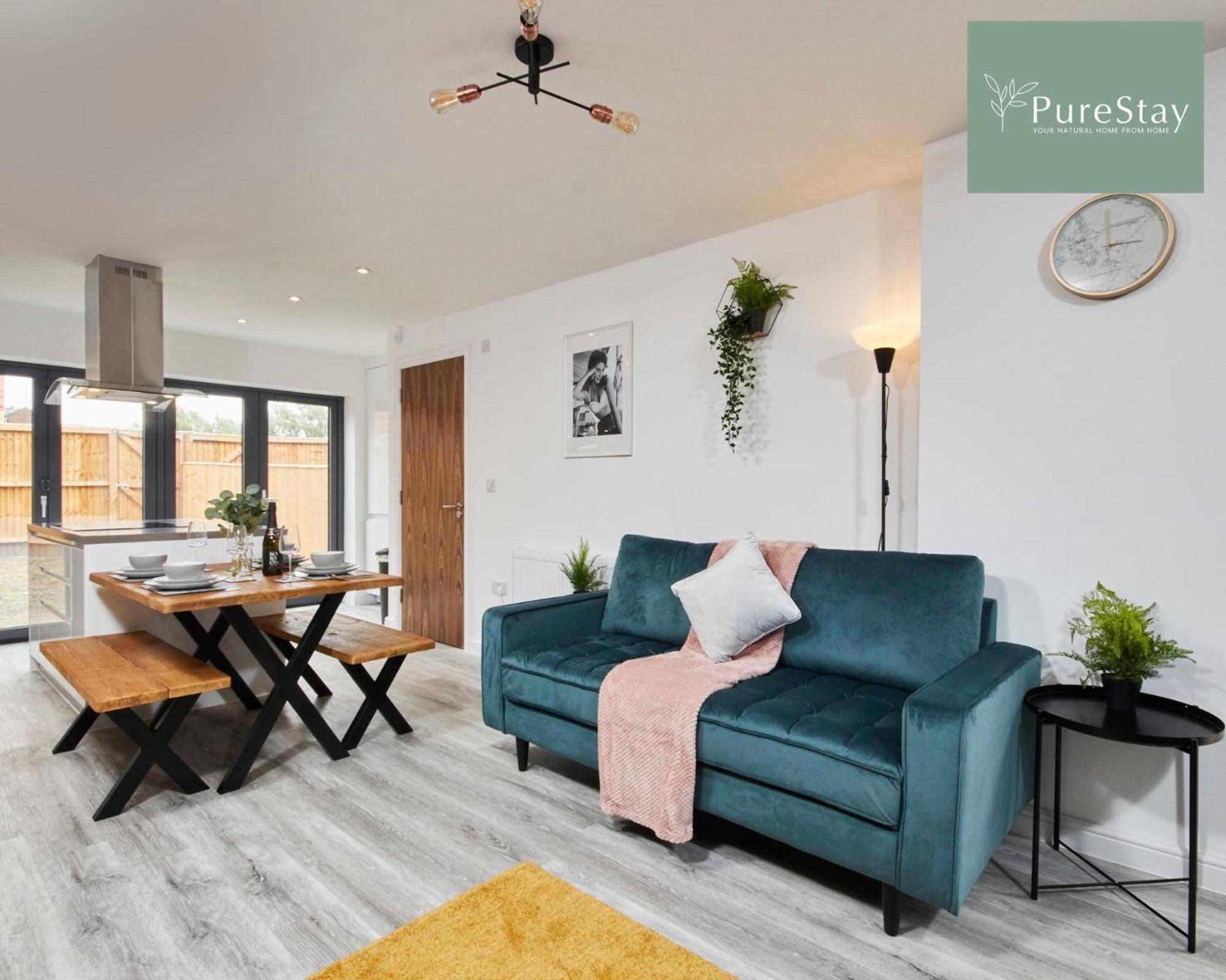 Stunning 5 Bed Manchester House With Parking By Purestay Short Lets & Serviced Accommodation Kültér fotó