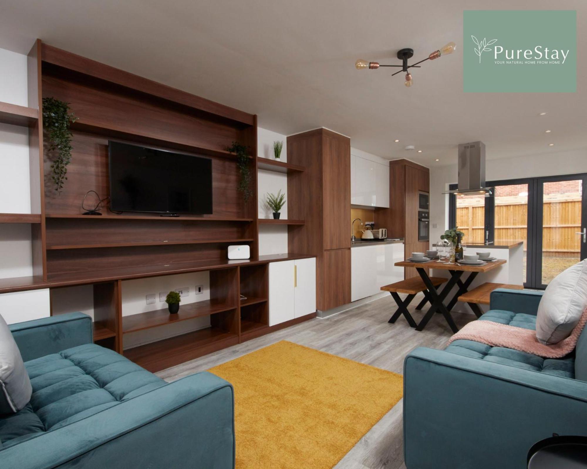Stunning 5 Bed Manchester House With Parking By Purestay Short Lets & Serviced Accommodation Kültér fotó