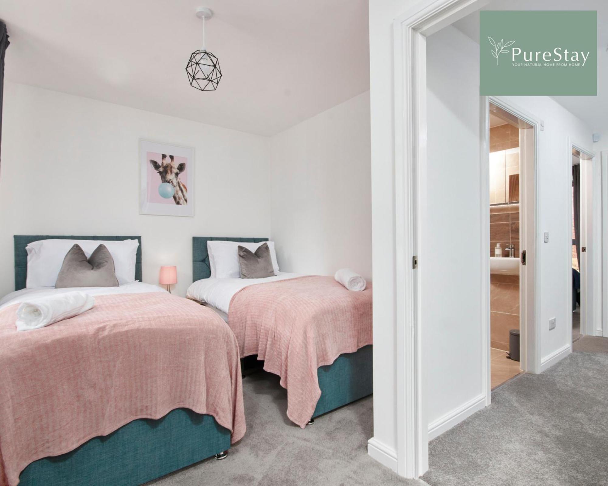 Stunning 5 Bed Manchester House With Parking By Purestay Short Lets & Serviced Accommodation Kültér fotó