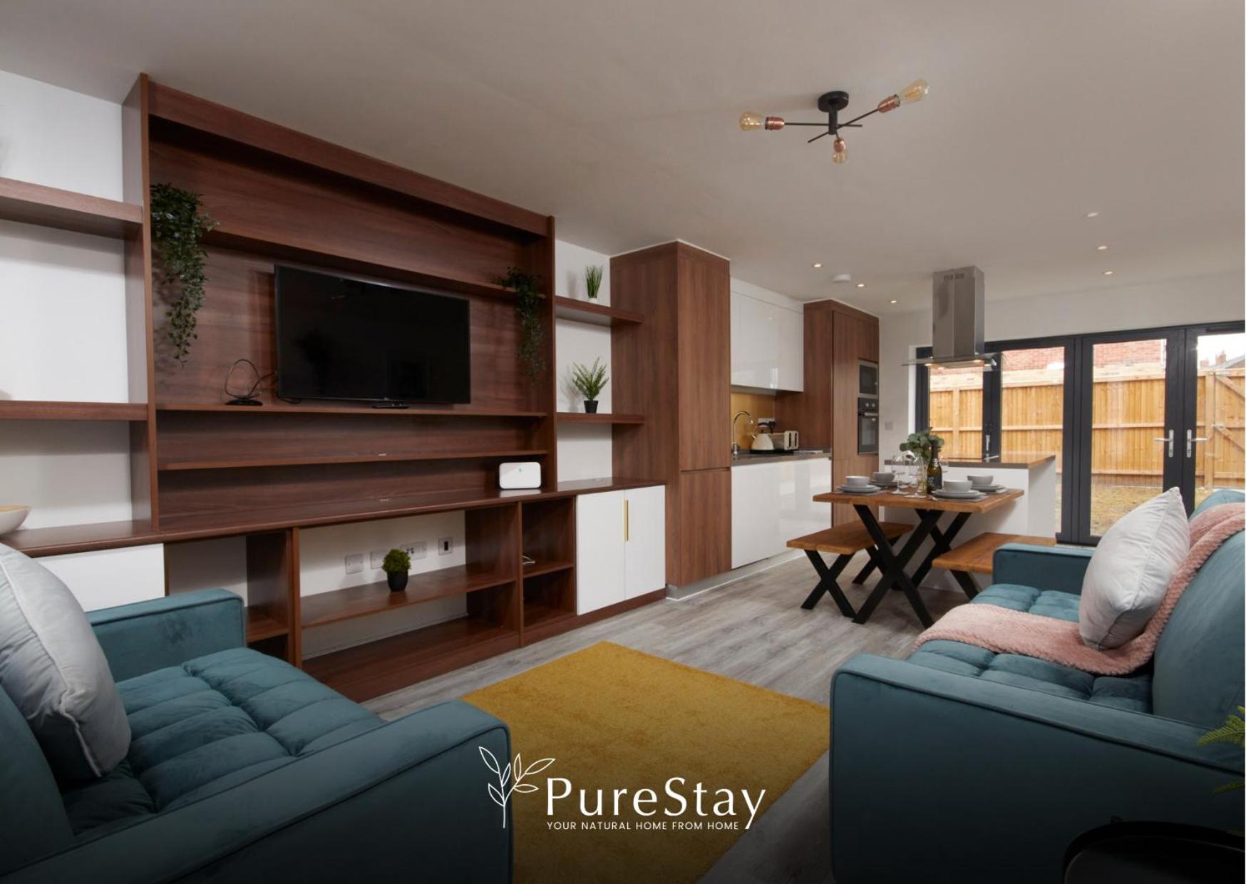 Stunning 5 Bed Manchester House With Parking By Purestay Short Lets & Serviced Accommodation Kültér fotó