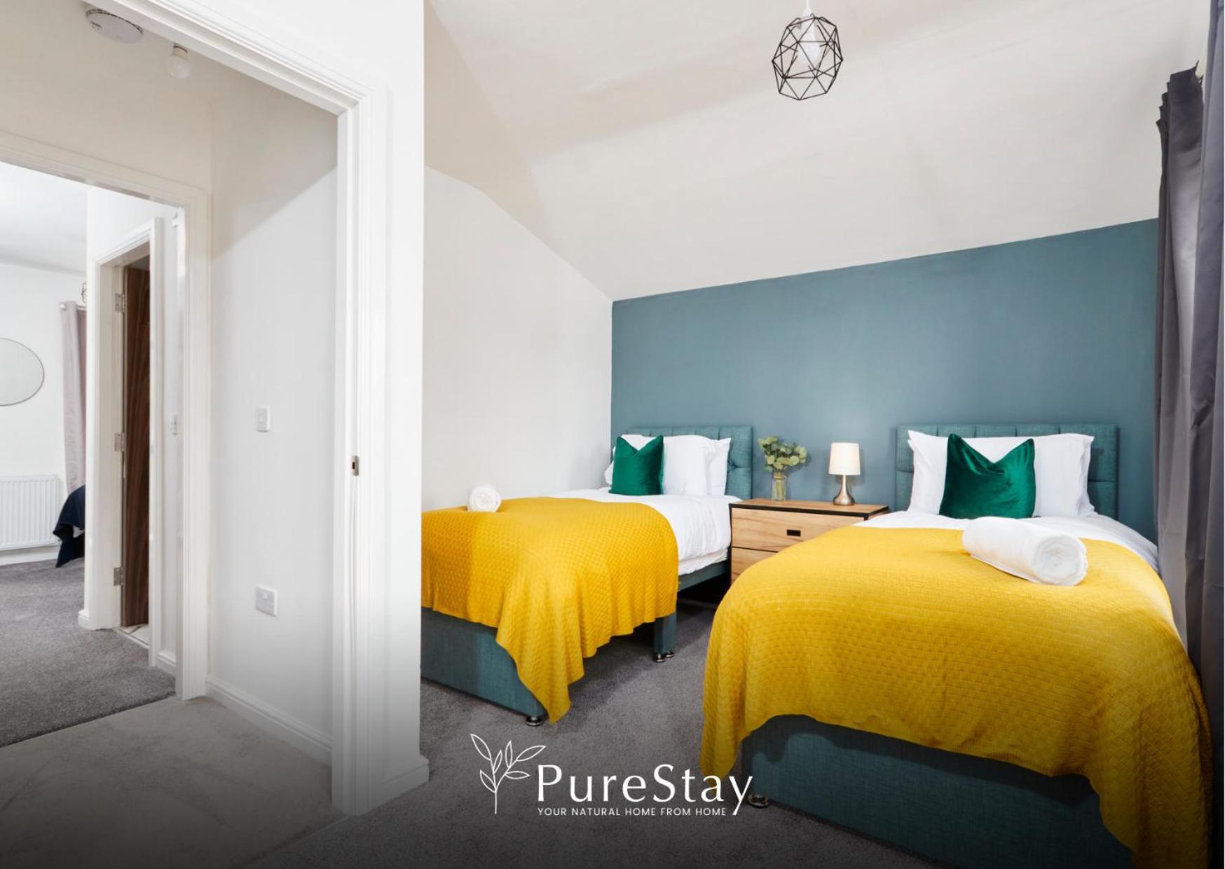 Stunning 5 Bed Manchester House With Parking By Purestay Short Lets & Serviced Accommodation Kültér fotó