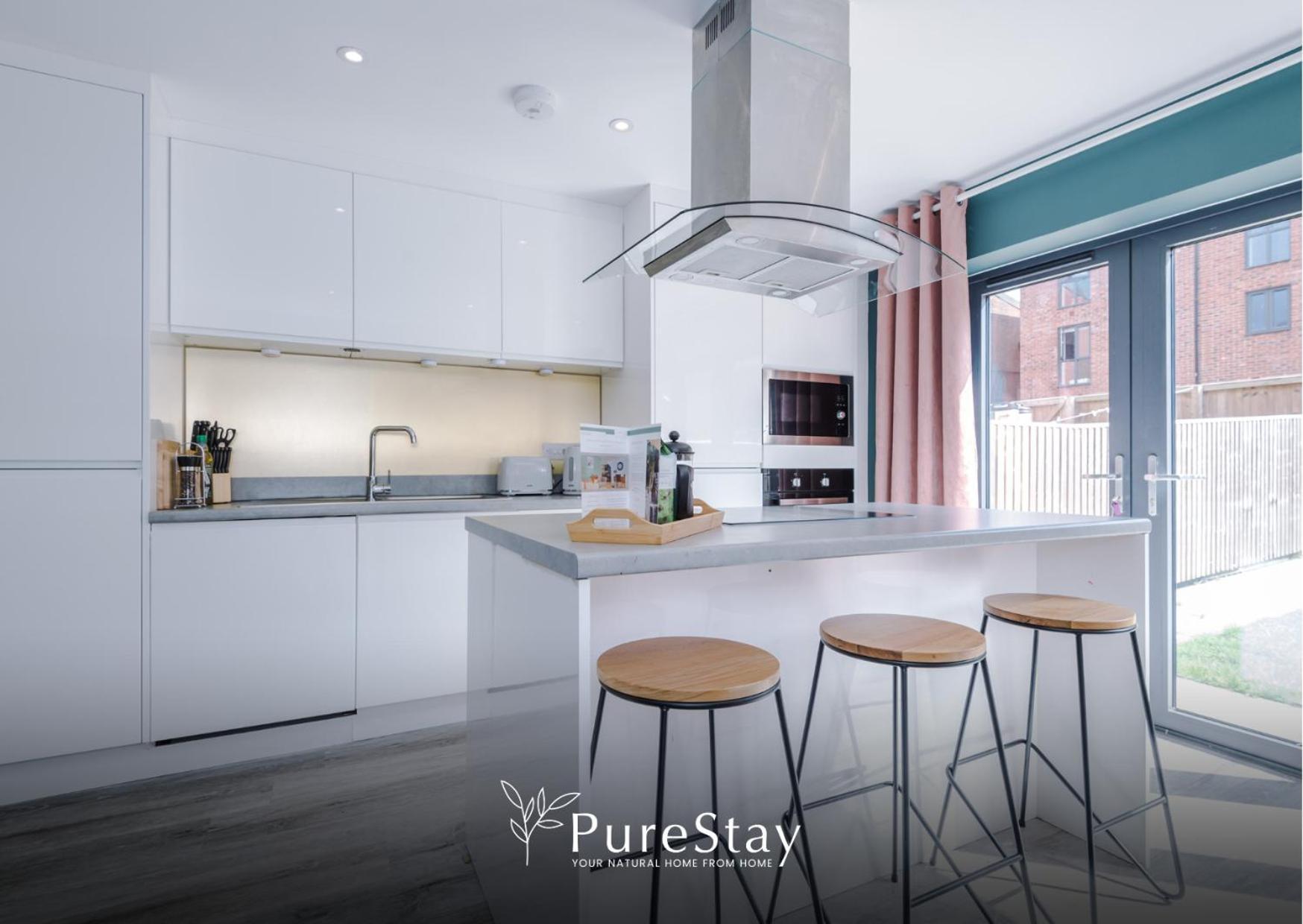 Stunning 5 Bed Manchester House With Parking By Purestay Short Lets & Serviced Accommodation Kültér fotó